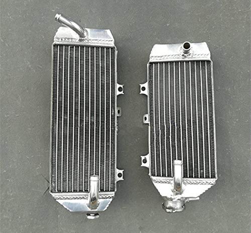 Left + Right Aluminum Radiator for Kawasaki KX250F KXF250 2017 2018 2019