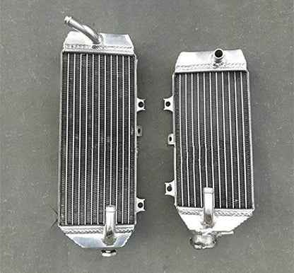 Left + Right Aluminum Radiator for Kawasaki KX250F KXF250 2017 2018 2019