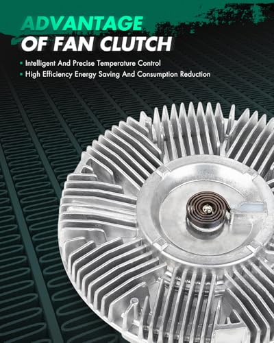 SCITOO Engine Cooling Fan Clutch compatible with Ford F-650 F-700 F-750 - size: 1C448A616BA clutch
