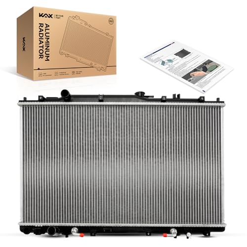 KAX Aluminum Radiator Replacement for Odyssey 1999 2000 2001 2002 2003 2004 V6 3.5L with 19010P8FA51, 2270, HO3010138, Q2270, RK837 - size: 1999-2004 Odyssey