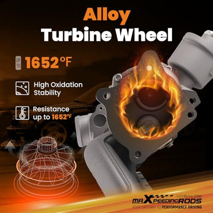 maXpeedingrods K03 Turbo Turbocharger Kit for Audi A4 2.0T