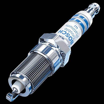 BOSCH 8103 OE Fine Wire Double Platinum Spark Plug - Pack of 4 - color: Silver, size: 8103-4Pk, style: Pack of 4