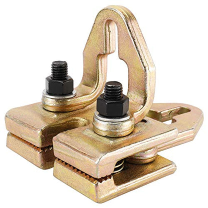 YaeMarine Heavy Duty 5 Ton Right-Angle Two-Way Auto Body Pull Clamp - size: 5 Ton Right-Angle Two-Way