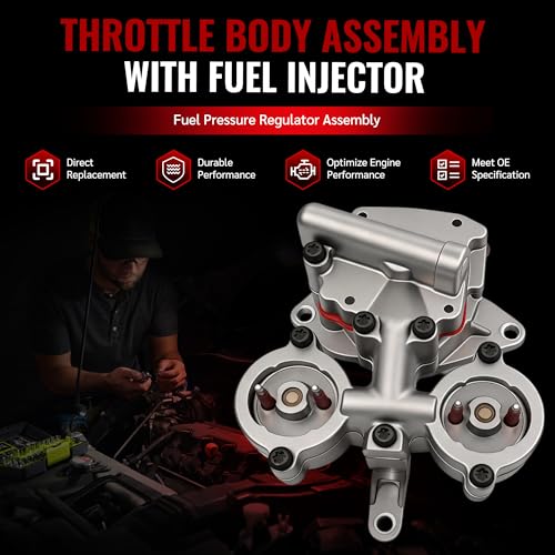 Throttle Body Assembly TBI with Fuel Injector for CHEVROLET GMC 5.0L Models