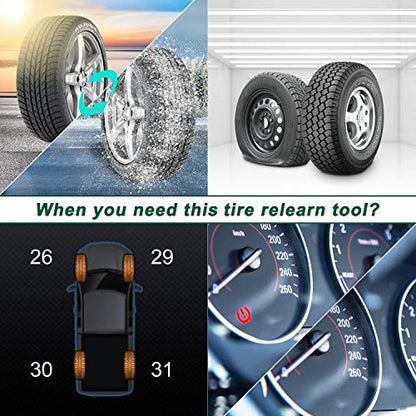 JDIAG TPMS Sensor Tool, TPMS Relearn Tool for Ford F150 Lincoln Mercury