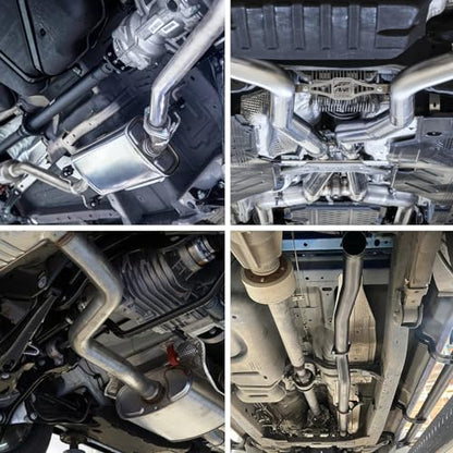 A-KARCK 4'' Muffler Replacement Pipe, Straight Exhaust Pipe 4'' Stainless Steel 30" Long Mandrel Exhaust Tube - size: 4 Inch (No Clamp)