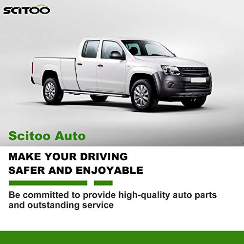 SCITOO 4pcs Front Suspension Kit Fit 2006-2011 For Buick Lucerne 2000-2005 LeSabre 1997-2005 Park Avenue w/Parts Outer Inner Tie Rod End