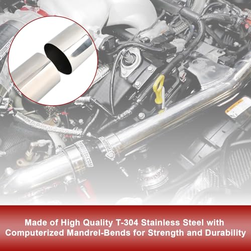 3.5'' DIY Custom Mandrel Exhaust Pipe Tube Pipe Industry Pipe-8PCS - size: 3.5 Inch