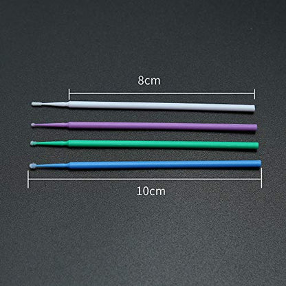 Touch Up Paint Brushes for Automotive Paint Chip Repair Disposable Micro Applicators (1.5, 2.0,2.0, 2.5MM, Multi)-200PCS - style: 1.0, 1.3, 1.8, 2.5MM,Multi