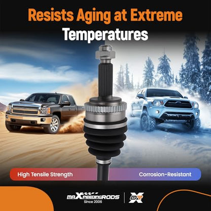 maXpeedingrods Front Left CV Axle Assembly for Hyundai Elantra - size: for 66-3768