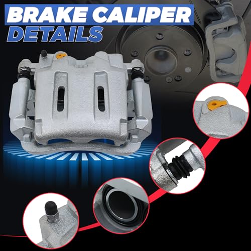 18B5022 18B5023 Front Disc Brake Calipers Compatible with 05-12 Ford F-250 - size: Front 18B5022+18B5023