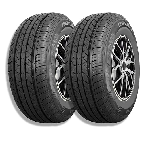 Set of 2 (Two) Travelstar 195/60R15 88H All Season Passenger Car Tire - size: 195/60R15 88H