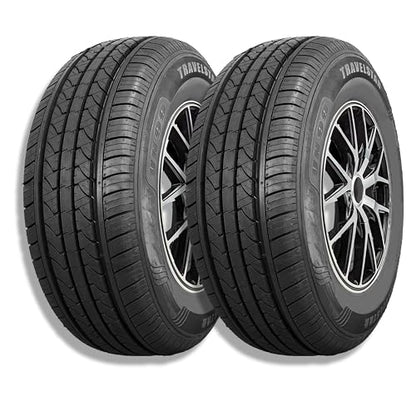Set of 2 (Two) Travelstar 225/60R16 98H All Season Passenger Car Tire - size: 225/60R16 98H