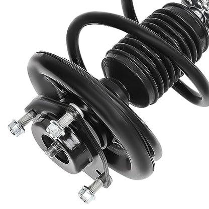 Front and Rear Pair Strut & Coil Spring Assembly Fit 2008-2010 for Mitsubishi Lancer Replace Struts Complete Assembly for 172508 172355/1331665R 172356/1331665L