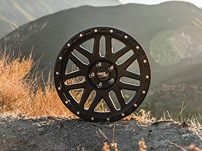 RockTrix RT110 20x9 Off-Road Wheels compatible with Toyota Tundra 2007-2021, Matte Black 5x150 Rims +12mm Offset for 33-35 Inch Tire Clearance, Fits Sequoia, Land Cruiser, And Fits Lexus LX570 - color: Matte Black, size: 20x9 +12mm offset
