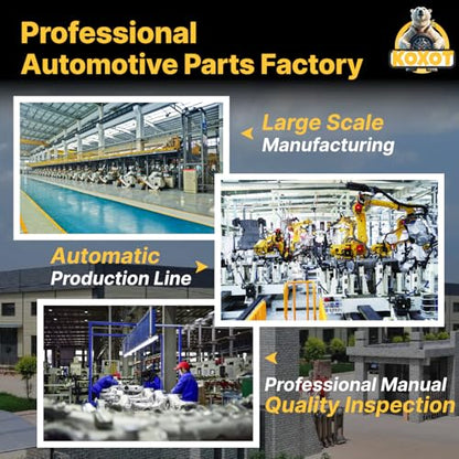 4pcs Front Inner & Outer Tie Rod Ends Kit | Replace EV800963 ES800986