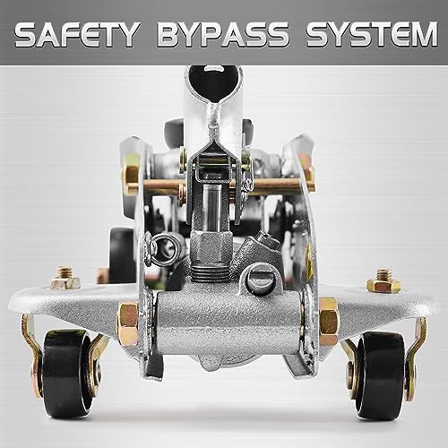 TONDA Floor Jack, Hydraulic Portable Car Lift Jack, 2 Ton (3,800 lb) Capacity, Silver