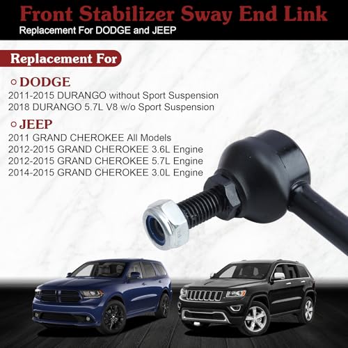 2* K750578 K750579 Front Sway Bar Link - Reduce SUV Body Roll - color: 1*K750578 1*K750579, size: Sway Bar Link