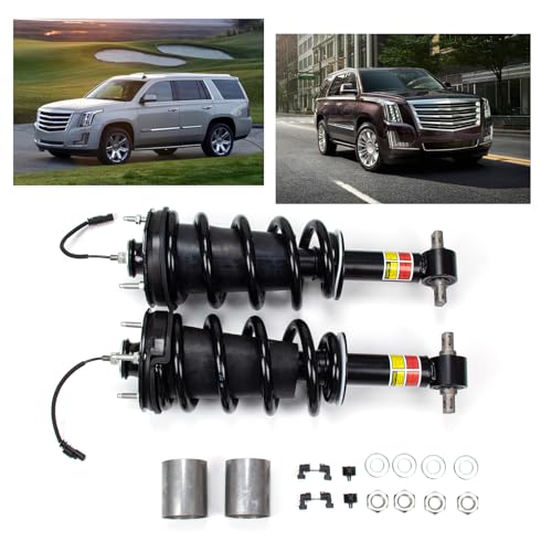 2PCS Front Struts Shock Assembly Absorber w/Magnetic Compatible with Cadillac Escalade 2015 2016 2017 2018 2019 2020, Replaces 84176631, 23312167 - size: F193