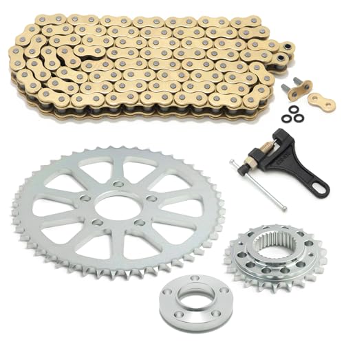TOFR Belt Drive to Chain Drive Conversion Kit for Harley Softail 2000-2006 - size: 22T+48T