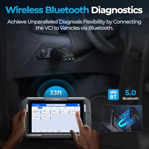 TOPDON AD900 Lite OBD2 Scanner, Bidirectional Scan Tool, 8" Large Screen