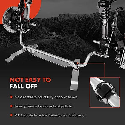 A-Premium [30mm] Front Suspension Stabilizer Bar Assembly Sway Bar Kit