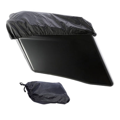 TCMT 4"Extended Hard Saddle bags Fit For Harley 2014-2024 Touring CVO Model - color: Black Latches, size: 4" Stretched(5x7 Speaker Lids)
