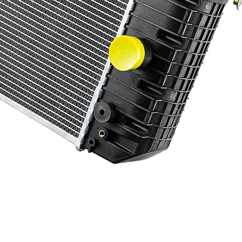 OE # 2485B297 Aluminium Radiator Replacement for Perkins 1104D-E44TA, Aluminium Core Cooling Radiator 690mm x 465mm - size: 2485B297
