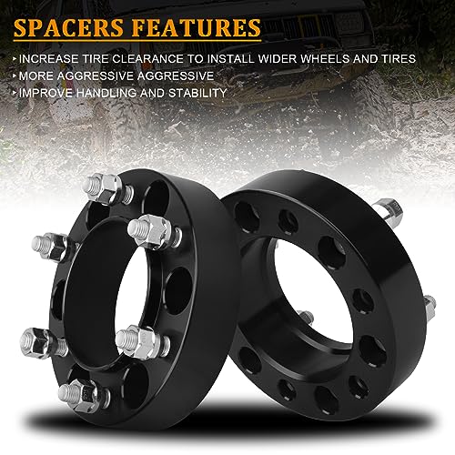 BRTEC 1.5inch Wheel Spacers 6x139.7mm 12x1.5 Studs - color: 1.5inch-4pcs