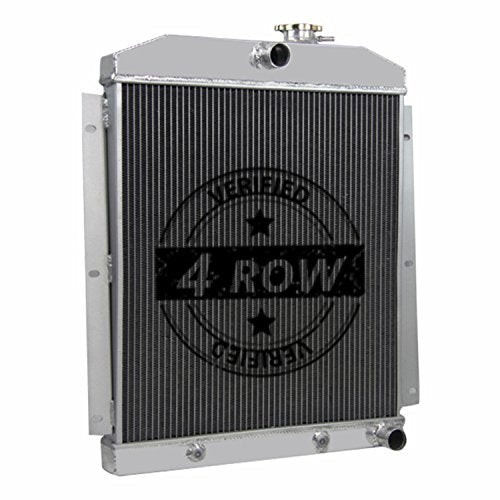 Primecooling 62MM 4 Row Core Aluminum Radiator for Chevrolet Trucks 1947-1954