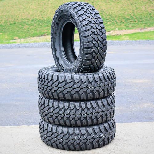 Set of 4 (FOUR) Forceum M/T 08 Plus Mud Off-Road Light Truck Radial Tires-LT235/70R16 235/70/16 235/70-16 104/101Q Load Range C LRC 6-Ply BSW Black Side Wall