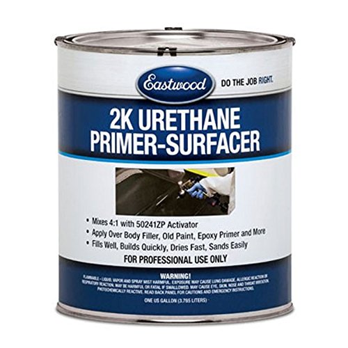 Eastwood 2k Urethane Car Primer Gray 4:1 Gallon Automotive Primer Paint | Auto Primer Paint | Activator Not Included