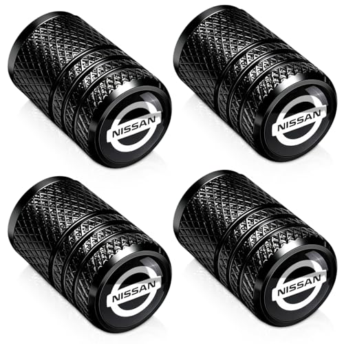 Tire Valve Stem Cap Cover for Nissan Belt O-Ring Seal Corrosion Resistant tire Valve caps Car Accessories Pack - color: Tire-D14