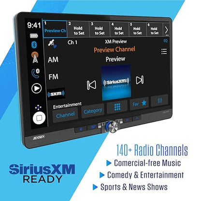 Jensen J5CA14 14" Wireless CarPlay Android Auto Maestro Ready, SiriusXM - style: J5CA14