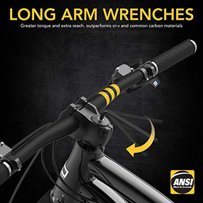 LEXIVON Allen Wrenches Sets, 26-Piece Metric & SAE Hex Keys (LX-132) - size: 26-Piece Metric & SAE Hex