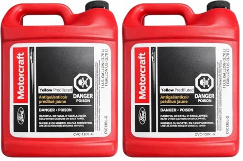 Ford Genuine Anti Freeze,VC-13DL-G,(Pack of 2) - size: 1 Gallon (Pack of 2)