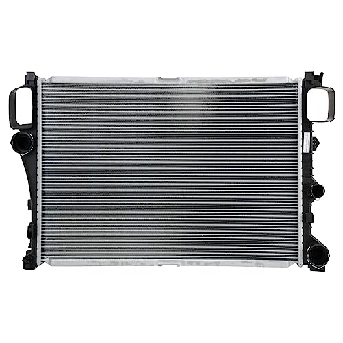 TRQ Radiator 1 Row Aluminum Core - style: RDA80038