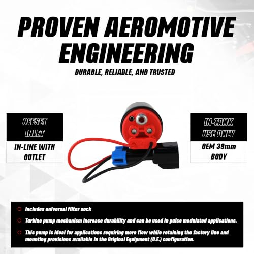 Aeromotive Stealth 340 Universal In Tank Fuel Pump - 340 LPH High - 11541