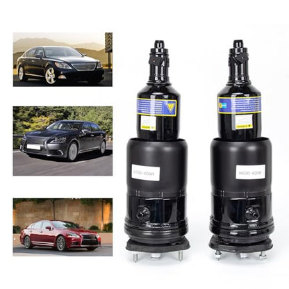 2 PCS Front Complete Struts Assembly Shock Absorbers Air Suspension Compatible with Lexus LS600hL LS460 AWD 4WD 2008-2016, Replacement Struts Shocks Assembly for 4802050200, 4801050200 - size: F394
