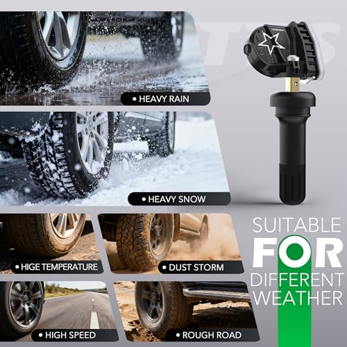 CDWTPS TPMS Sensor, Pre-Programmed Tire Pressure Monitoring Sensor - size: 13598771 one sensor
