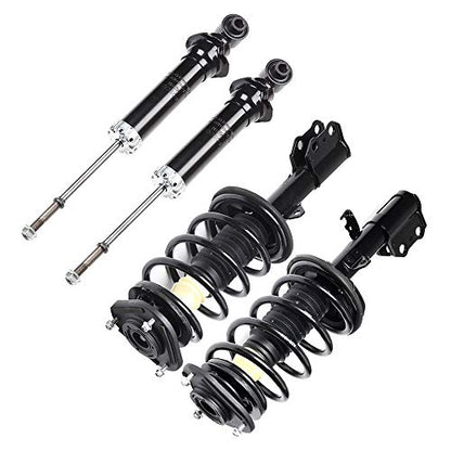 Front & Rear Complete Struts Shocks Assembly w/Coil Spring Fit for Toyota for Matrix 2003-2008 for Pontiac for Vibe 2003-2006