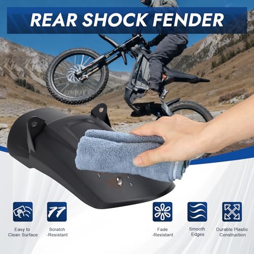 Rear Shock Fender for SurRon Light Bee X/S Mud guard Motorcycle Dirt Bike - style: Rear shock absorber