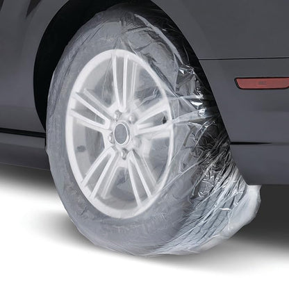 Tire Masking Bags, 45x40 in Multi-Layer Tire Covers Auto Dealers, 200 Pack - size: Pack of 200