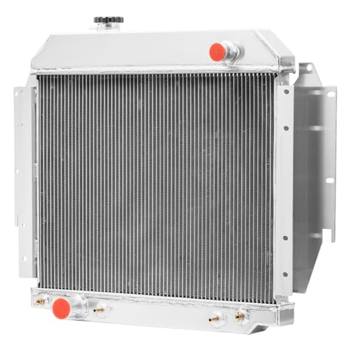 3 Row Radiator Compatible with 1992-1996 Ford E150 E250 E350 Econoline Club Wagon 5.0 5.8 V8 Aluminum Radiators 92 93 94 95 96