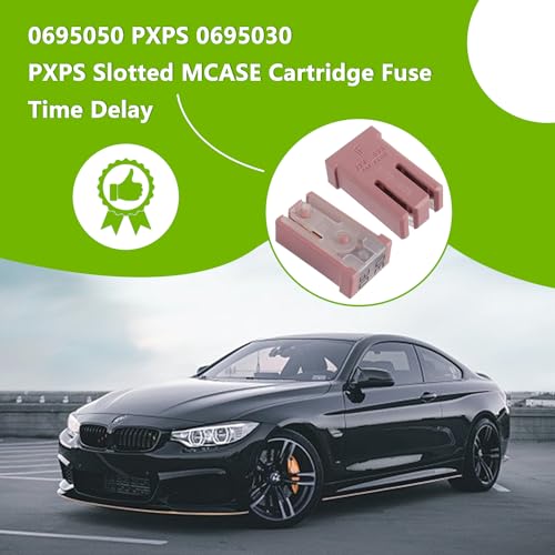 30A 32V Mini Slotted Automotive MCASE Shaped Cartridge Fuse Kit(Pack of 6pcs,30A) - style: 30A