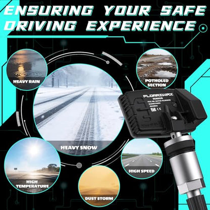 TPMS Sensor 433MHz Tire Pressure Monitoring Sensor for Hyundai - size: 52940T4000