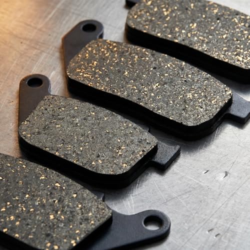 Front and Rear Brake Pads for Harley Davidson Sportster 1200 XL1200C Custom