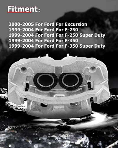 cciyu Rear Left & Right Disc Brake Calipers With Bracket 18-B4753 18-B4752 - size: Rear[18-B4753+18-B4752]