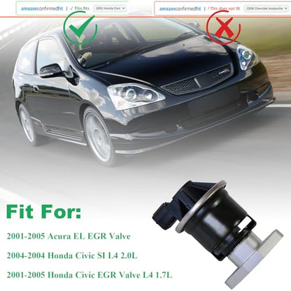 EGR Valve EGV576 18011PLMA01 Exhaust Gas Recirculation Valves w/Gasket