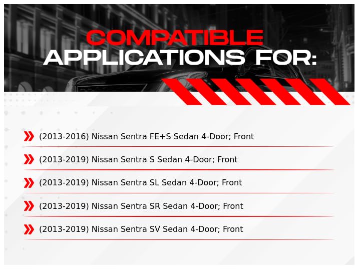 R1 Concepts Front Brake Kit Fits 2013-2019 Nissan Sentra - size: FEB.67115.02| 11.0" Front